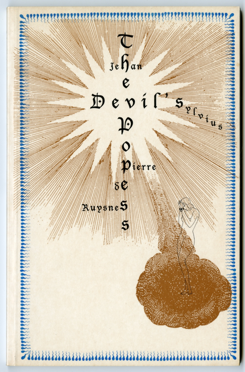 Jehan Sylvius & Pierre De Ruynes “THE DEVIL’S POPESS” 表紙